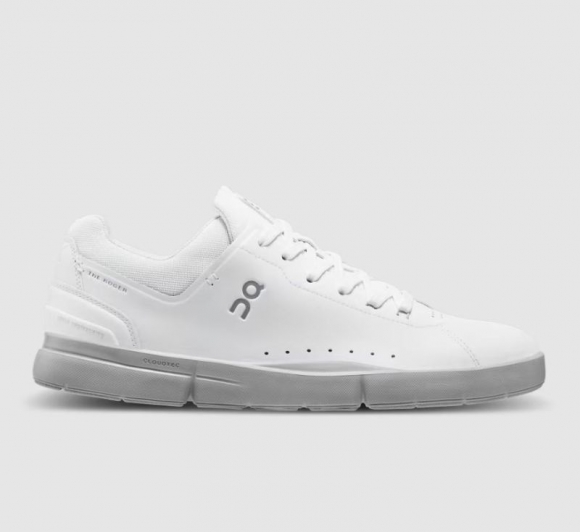 On Cloud Sneakers | Men's THE ROGER Advantage-White | Alloy