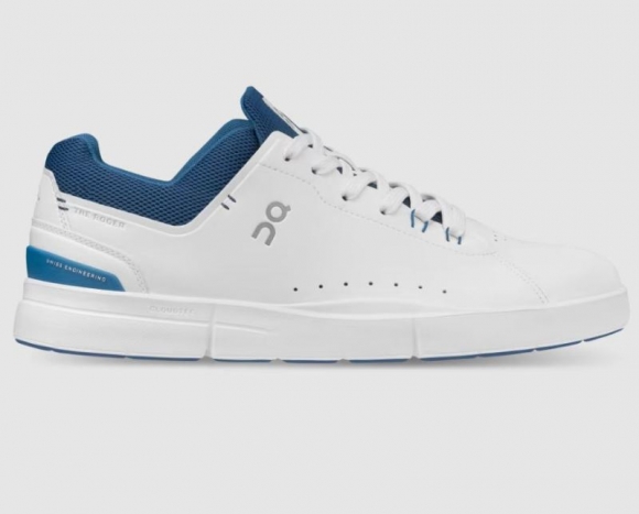 On Cloud Sneakers | Men's THE ROGER Advantage-White | Cobalt