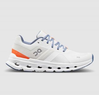On Cloud Sneakers | Men's Cloudrunner Wide-Undyed-White | Flame