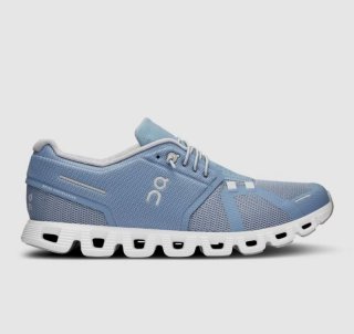 On Cloud Sneakers | Men's Cloud 5-Chambray | White