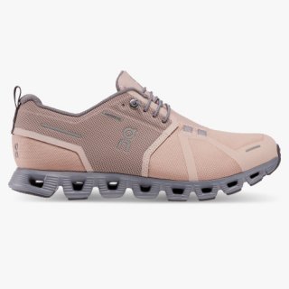 On Cloud Sneakers | Women's Cloud 5 Waterproof-Rose | Fossil