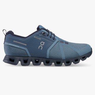 On Cloud Sneakers | Women's Cloud 5 Waterproof-Metal | Navy