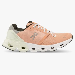 On Cloud Sneakers | Women's Cloudflyer 4-Peach | Aloe