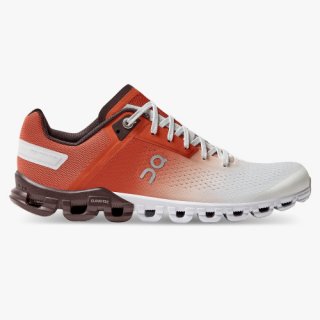 On Cloud Sneakers | Women's Cloudflow-Rust | White