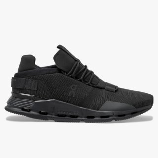 On Cloud Sneakers | Men's Cloudnova-Black | Eclipse