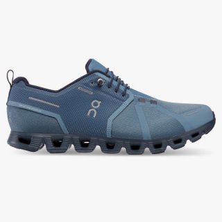 On Cloud Sneakers | Men's Cloud 5 Waterproof-Metal | Navy