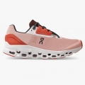 On Cloud Sneakers | Women's Cloudstratus-Rose | Red