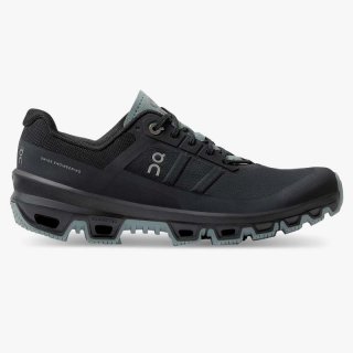 On Cloud Sneakers | Men's Cloudventure-Black | Cobble