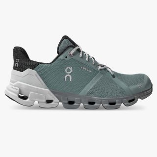 On Cloud Sneakers | Women's Cloudflyer Waterproof-Sea | Glacier