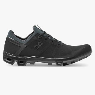 On Cloud Sneakers | Women's Cloudventure Peak-Black | Rock