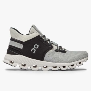 On Cloud Sneakers | Men's Cloud Hi Edge-Glacier | Black