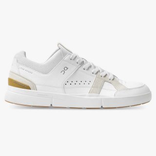 On Cloud Sneakers | Men's THE ROGER Clubhouse-White | Bronze