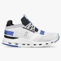 On Cloud Sneakers | Men's Cloudnova-White | Cobalt