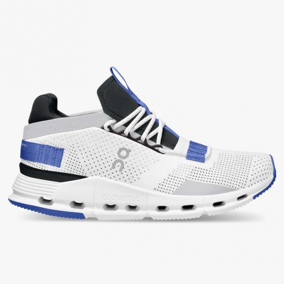 On Cloud Sneakers | Men's Cloudnova-White | Cobalt