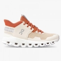 On Cloud Sneakers | Women's Cloud Hi Edge-Sand | Pearl