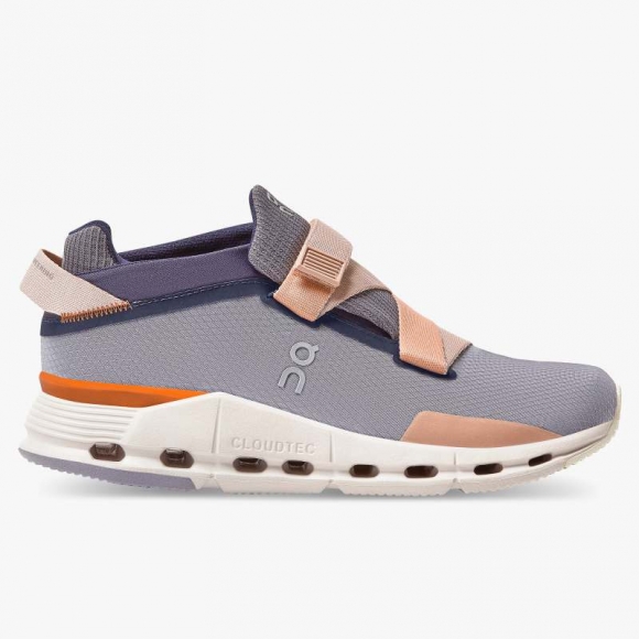 On Cloud Sneakers | Women's Cloudnova Wrap-Quicksilver | Flame