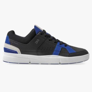 On Cloud Sneakers | Men's THE ROGER Clubhouse-Black | Indigo