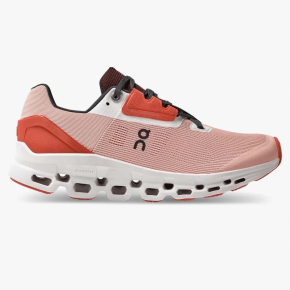 On Cloud Sneakers | Men's Cloudstratus-Rose | Red