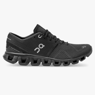 On Cloud Sneakers | Women's Cloud X-Black | Asphalt