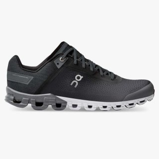 On Cloud Sneakers | Men's Cloudflow-Black | Asphalt