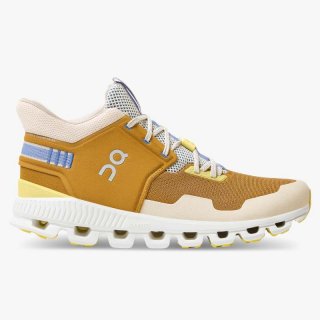 On Cloud Sneakers | Men's Cloud Hi Edge-Cumin | Pearl