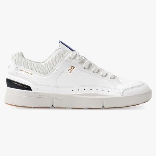 On Cloud Sneakers | Women's THE ROGER Centre Court-White | Indigo