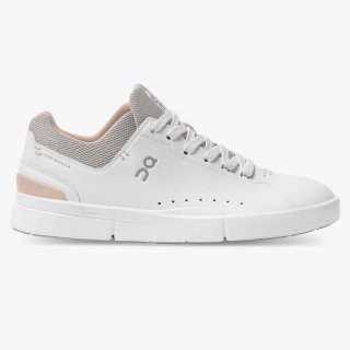 On Cloud Sneakers | Women's THE ROGER Advantage-White | Rose