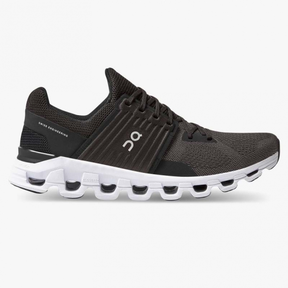 On Cloud Sneakers | Men's Cloudswift-Black | Rock