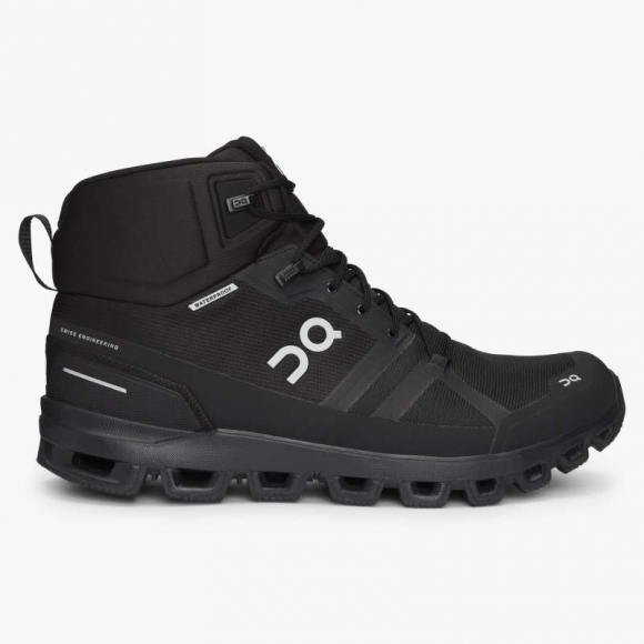 On Cloud Sneakers | Men's Cloudrock Waterproof-All | Black