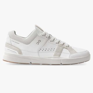 On Cloud Sneakers | Women's THE ROGER Clubhouse-White | Sand