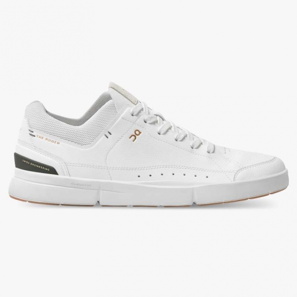 On Cloud Sneakers | Men's THE ROGER Centre Court-White | Jungle
