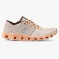 On Cloud Sneakers | Men's Cloud X-Silver | Almond