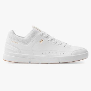 On Cloud Sneakers | Men's THE ROGER Centre Court-White | Gum