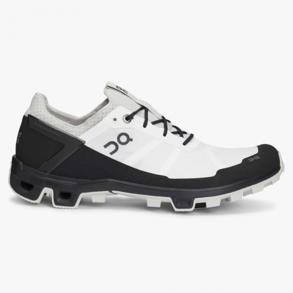 On Cloud Sneakers | Men's Cloudventure Peak-White | Black