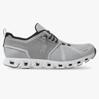 On Cloud Sneakers | Men's Cloud 5 Waterproof-Glacier | White