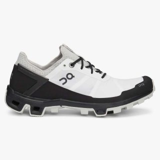 On Cloud Sneakers | Women's Cloudventure Peak-White | Black