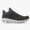 On Cloud Sneakers | Men's Cloud Hi Waterproof-Ink | Brown