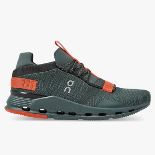 On Cloud Sneakers | Men's Cloudnova-Juniper | Orange