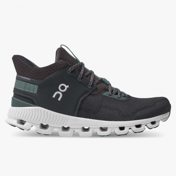 On Cloud Sneakers | Men's Cloud Hi Edge-Black | Olive