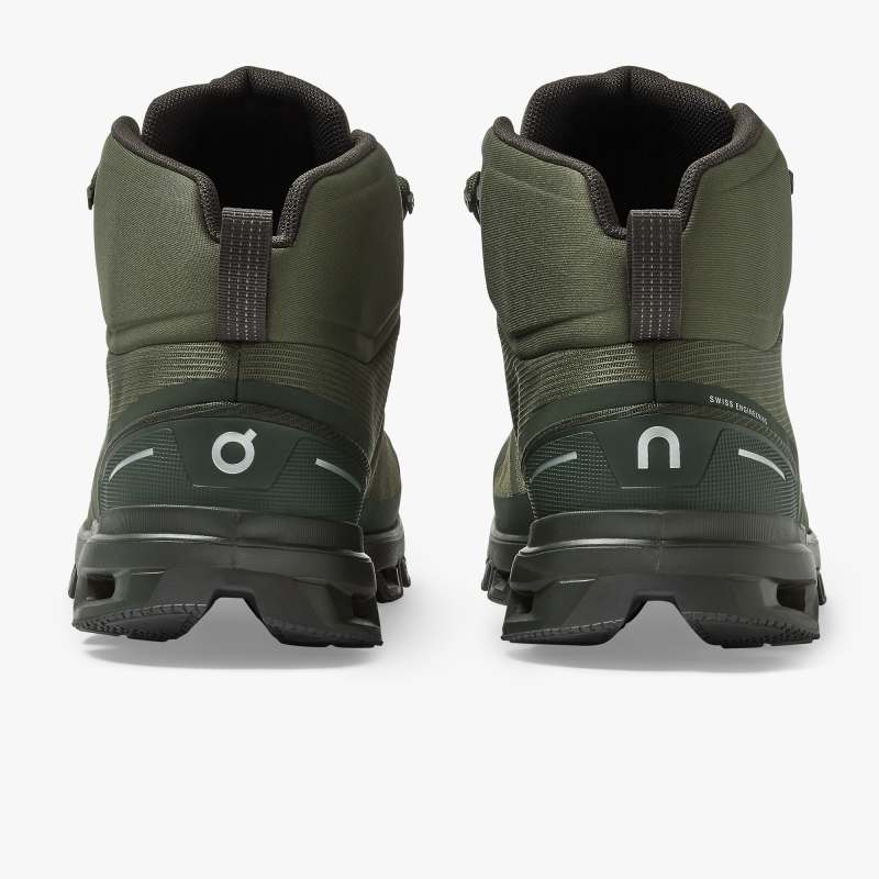 On Cloud Sneakers | Men's Cloudrock Waterproof-Jungle | Fir