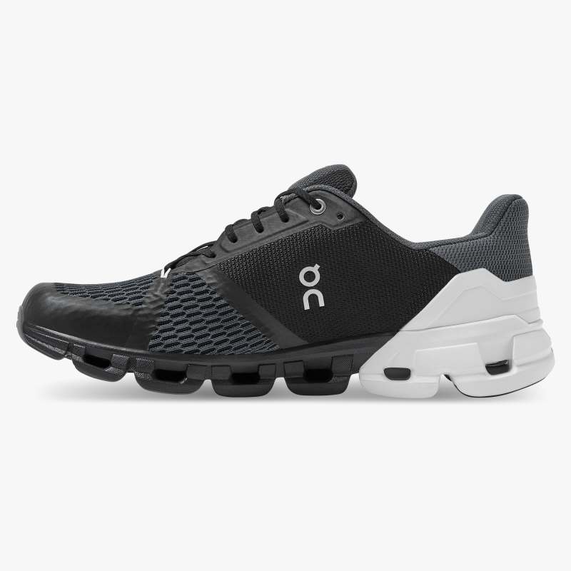 On Cloud Sneakers | Men's Cloudflyer-Black | White