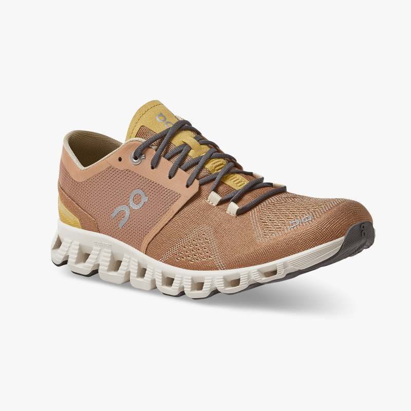 On Cloud Sneakers | Men's Cloud X-Mocha | Sand